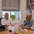 Συνάντηση Περιφερειάρχη Κρήτης με τον Δήμαρχο Καντάνου – Σελίνου