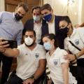 Στο Μαξίμου βρέθηκε ο Μανώλης Στεφανουδάκης με τα μέλη της παραολυμπιακής αποστολής της χώρας μας
