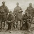 Κρήτες στρατιώτες της 5ης Μεραρχίας.