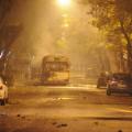 Άγνωστοι πέταξαν μολότοφ σε λεωφορείο στην Πατησίων