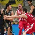 Εκτός έδρας νίκη για Ολυμπιακό 81-62 την ΑΕΚ