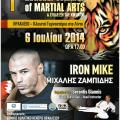 Επίδειξη πολεμικών τεχνών και σεμινάριο από τον Μιχάλη Ζαμπίδη στο Ηράκλειο
