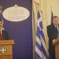 Κοινές δηλώσεις Βενιζέλου - ΥΠΕΞ Ρουμανίας για την Ανατ . Ευρώπη