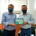 Αρναουτάκης με τον Αντιπεριφερειάρχη Αγροτικής Ανάπτυξης Δυτικής Ελλάδας   