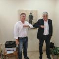 Συνάντηση Δημάρχου Μινώα Πεδιάδας Μ. Φραγκάκη με τον Γενικό Γραμματέα της ΚΕΔΕ Δ. Καφαντάρη