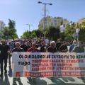 Δυναμική απεργιακή συγκέντρωση των Οικοδόμων 