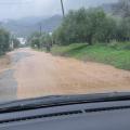 κακοκαιρία στη Χερσόνησο