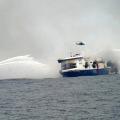 Στους 70 βαθμούς "ψήνεται" το γκαράζ του Norman Atlantic
