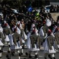 Στιγμιότυπο από την παρέλαση της Αθήνας