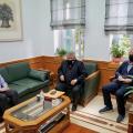 Με τον Δήμαρχο Σφακίων Μανούσο Χιωτάκη συναντήθηκε σήμερα ο Περιφερειάρχης Κρήτης