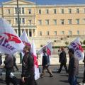 Ξεκίνησε πριν από λίγο η πορεία διαμαρτυρίας της ΠΑΣΕΒΕ στο Σύνταγμα