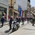 Πορεία στο κέντρο του Ηρακλείου 