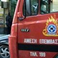 Κινητοποίηση της Π.Υ από φωτιά σε ισόγειο κτίσμα στο κέντρο του Ηρακλείου