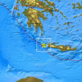 Δύο σεισμικές δονήσεις 4 και 3,7 Ρίχτερ απόψε κοντά στα Χανιά 