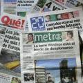 Ισπανικές εφημερίδες υποχείριο της κυβέρνησης Ραχόι και των επιχειρηματιών