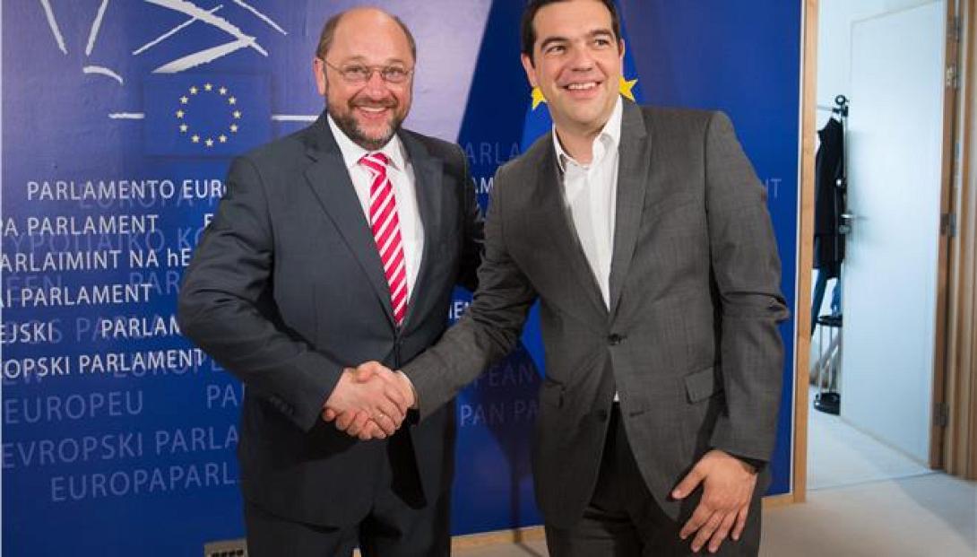 Συγχαρητήρια Μάρτιν Σούλτς στον Αλέξη Τσίπρα