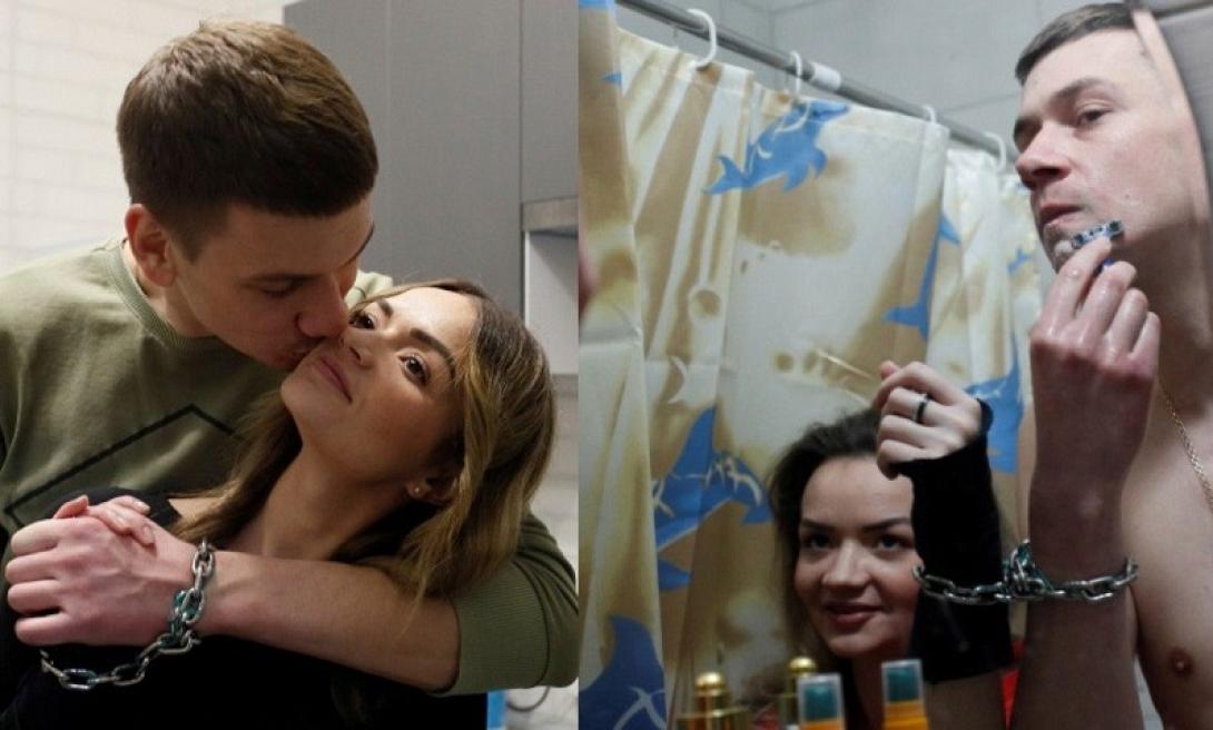 ζευγαρι με χειροπέδες