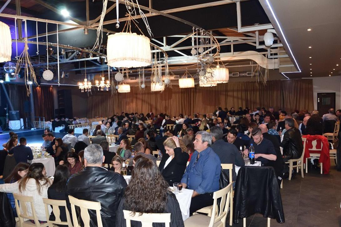 Με μεγάλη επιτυχία η κοπή πίτας των πυροσβεστών