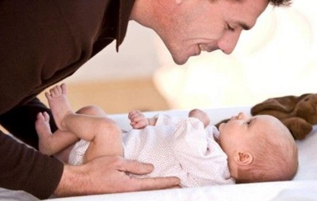 μπαμπάς μωρό