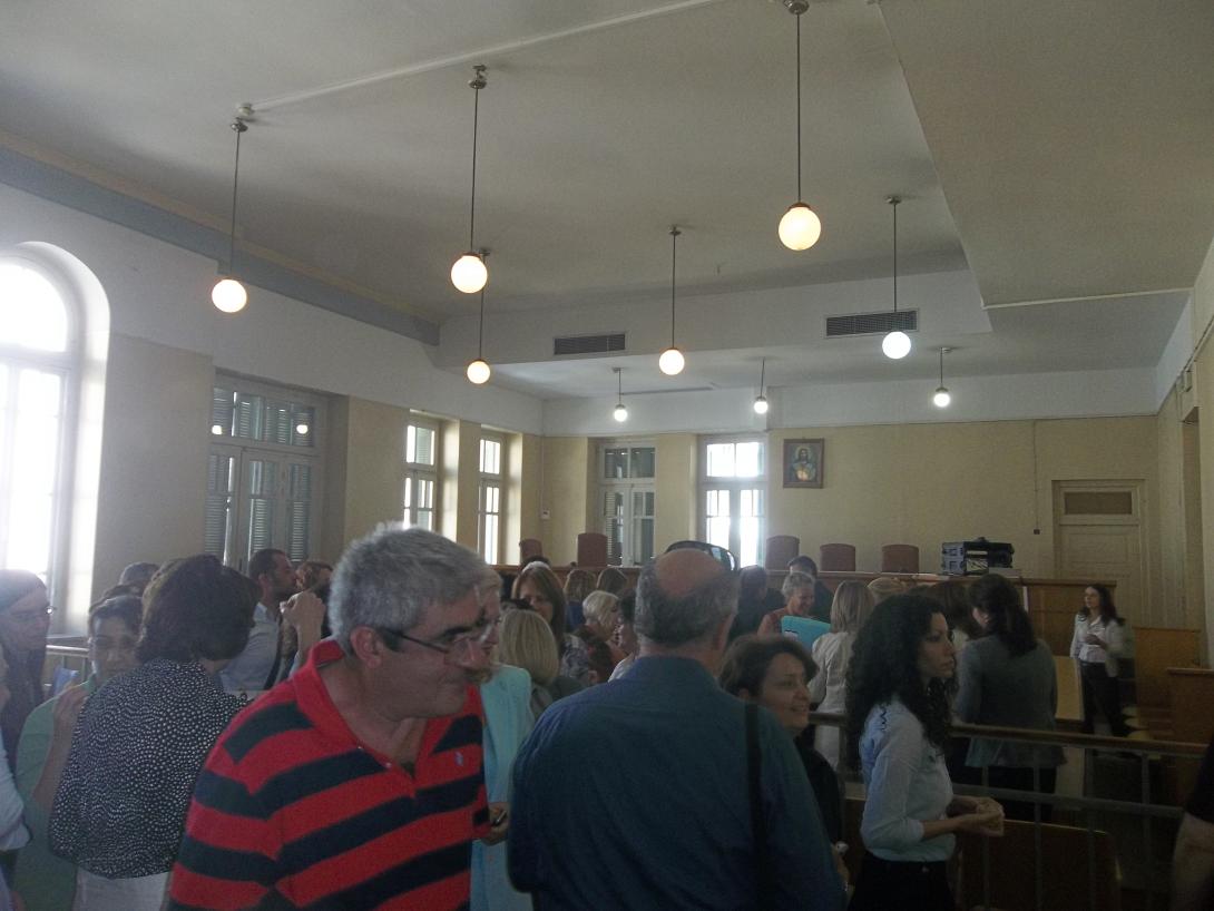Ηράκλειο: Κοσμοσυρροή στον αγιασμό για το νέο δικαστικό έτος (φωτογραφίες)