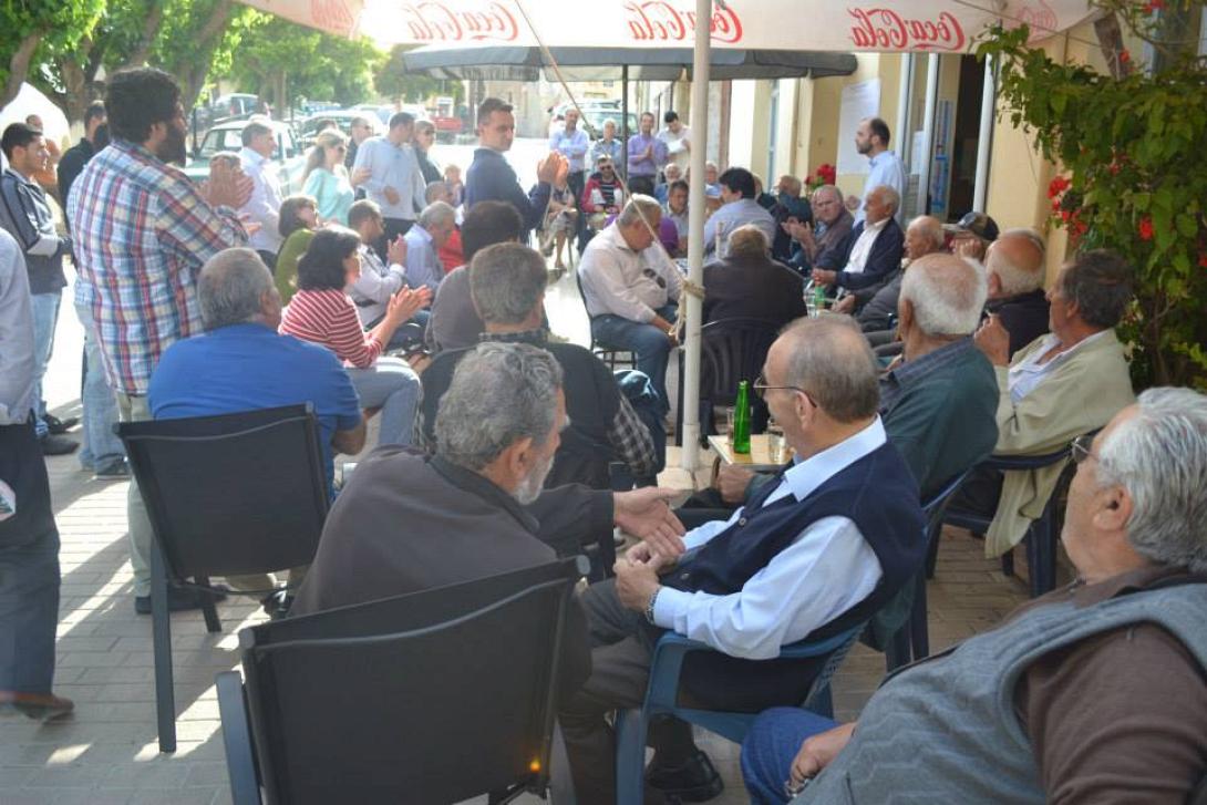 Στην Αυγενική ο Βασίλης Λαμπρινός