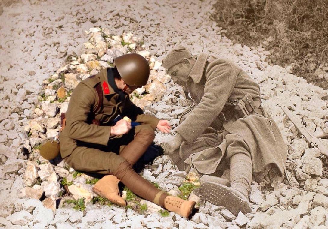 Φωτογραφική αναπαράσταση του Έπους του ΄40 