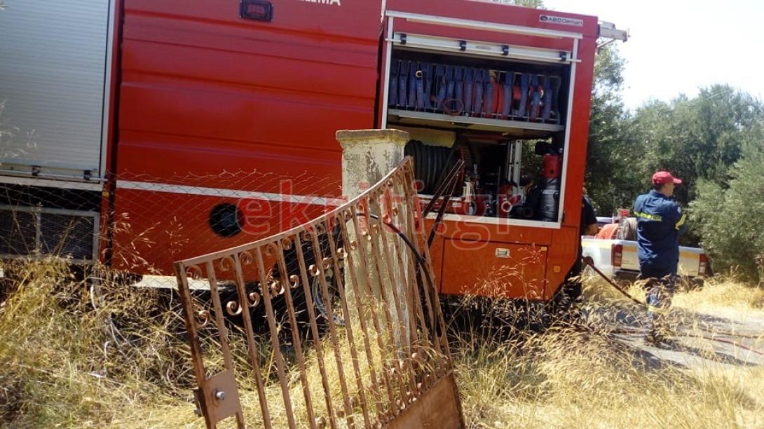 Οι πυροσβέστες έδωσαν μάχη για να αντιμετωπίσουν την φωτιά.