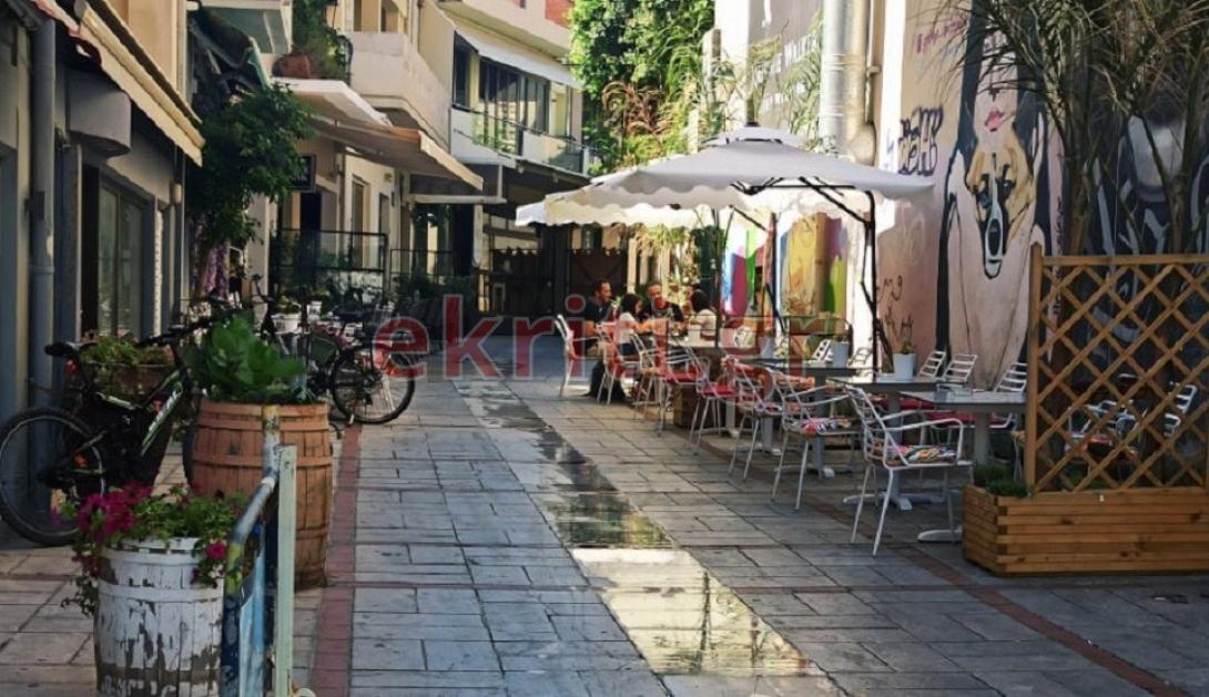 χριάζεται να δοθεί παραπάνω χώρος τραπεζοκαθισμάτων
