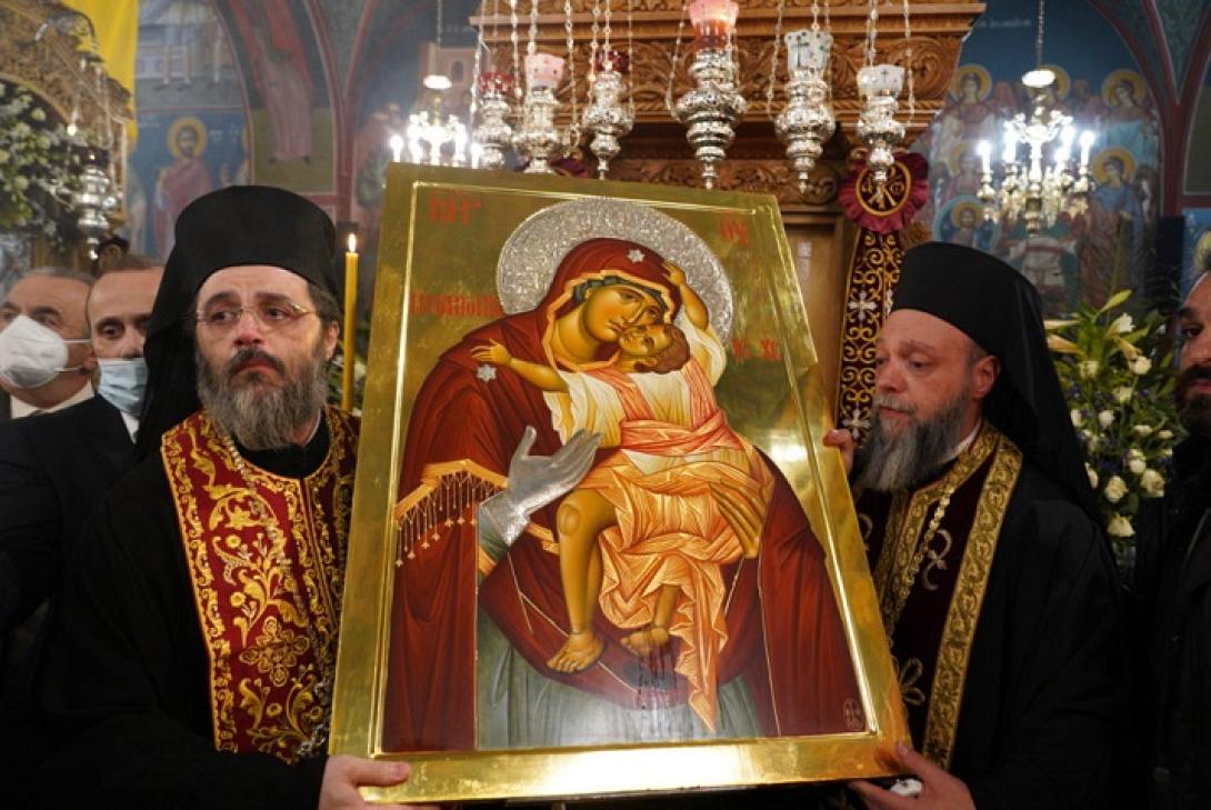 Εικόνα Παναγίας Παρηγορήτριας στο Βύρωνα Αττικής