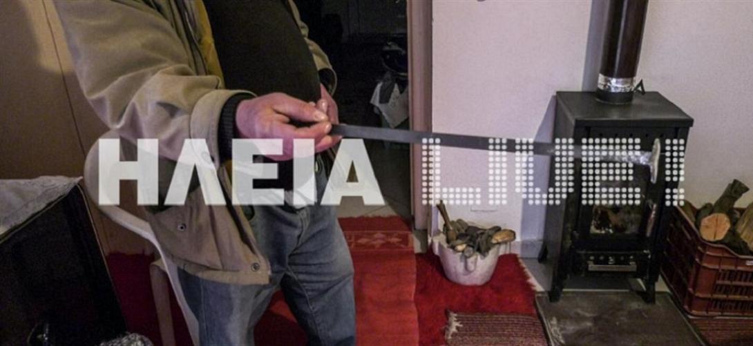 Έδιωξε τους ληστές με την… μασιά της σόμπας 