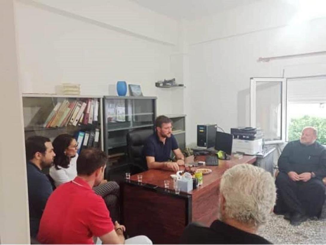 Το Κεραμούτσι επισκέφθηκε ο Μενέλαος Μποκέας