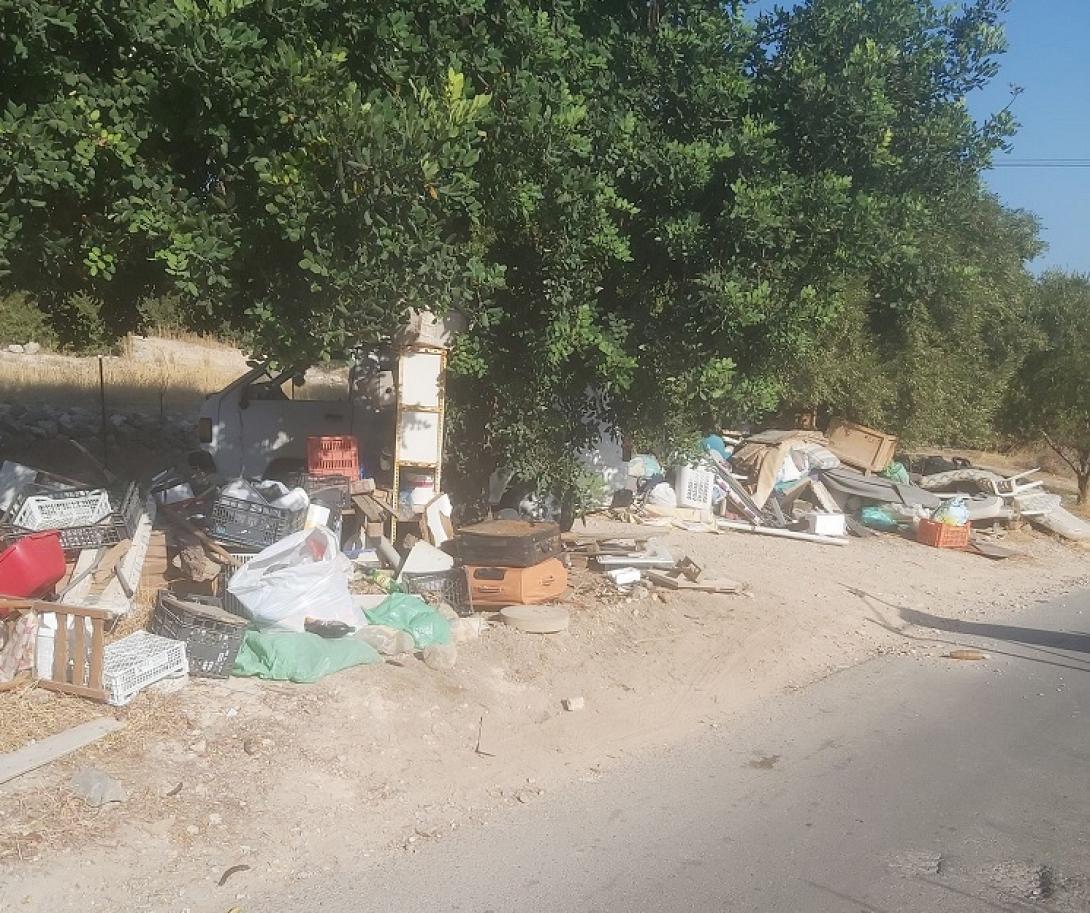 χωματερή ρακοσυλλέκτης άγιος νικόλαος