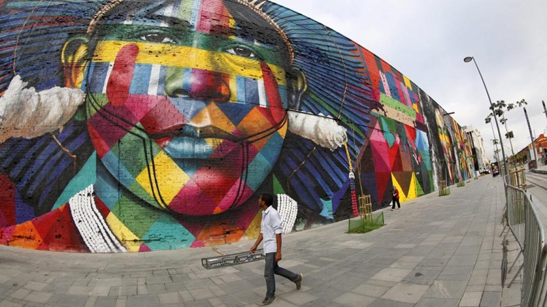 Ρίο 2016: Η μεγαλύτερη τοιχογραφία στον κόσμο