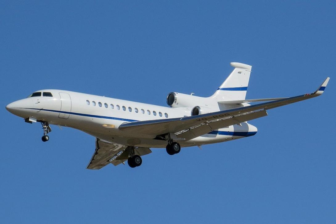 Falcon 7X πολεμική αεροπορια VIP