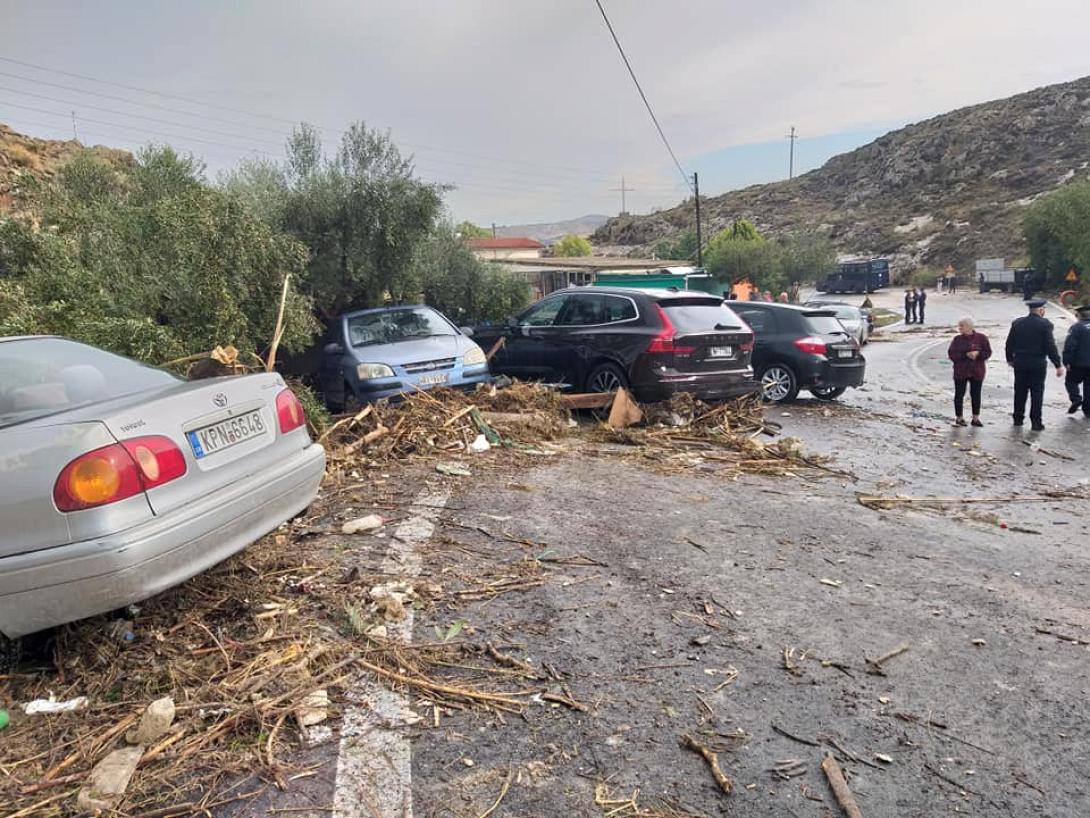 Συγκλονιστικές εικόνες από την μεγάλη καταστροφή.