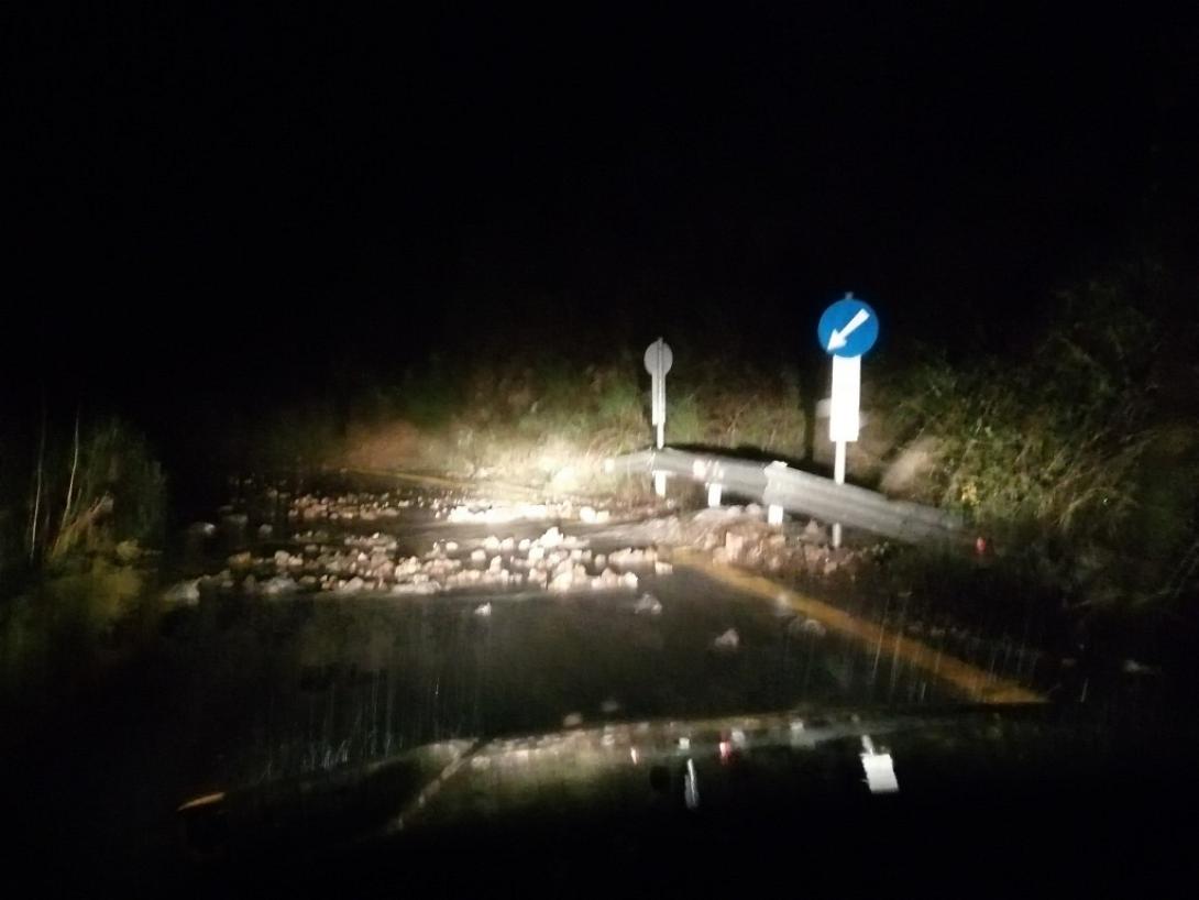 δρόμος κατολίσθηση