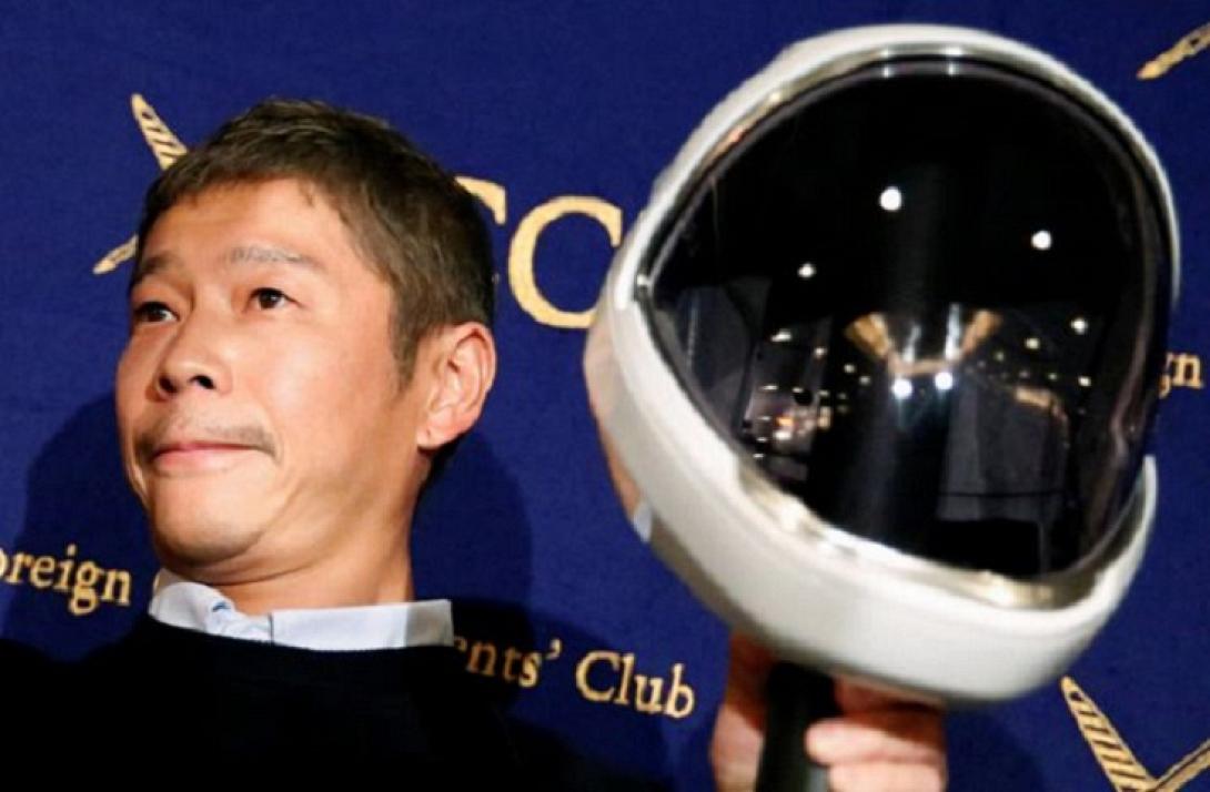 Ο Ιάπωνας δισεκατομμυριούχος, Γιαζάκου Μαετζάουα.jpg