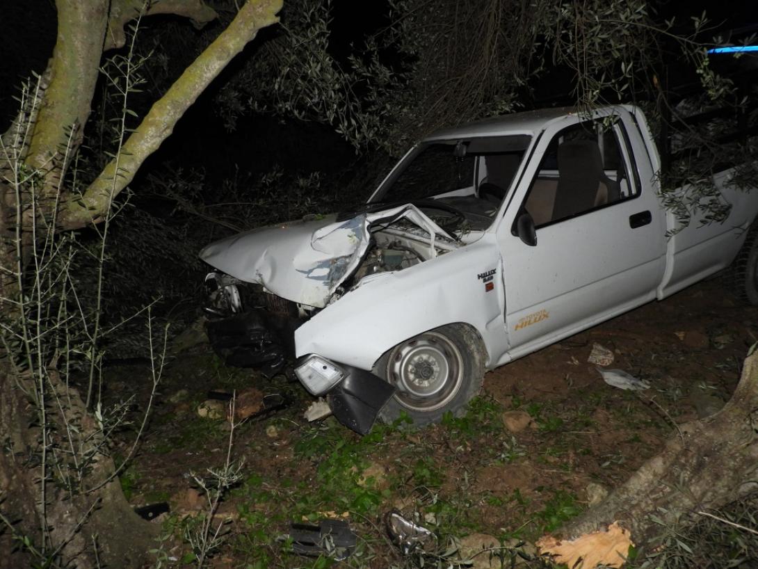 Ένα ακόμα τροχαίο σημειώθηκε στην Κρήτη.