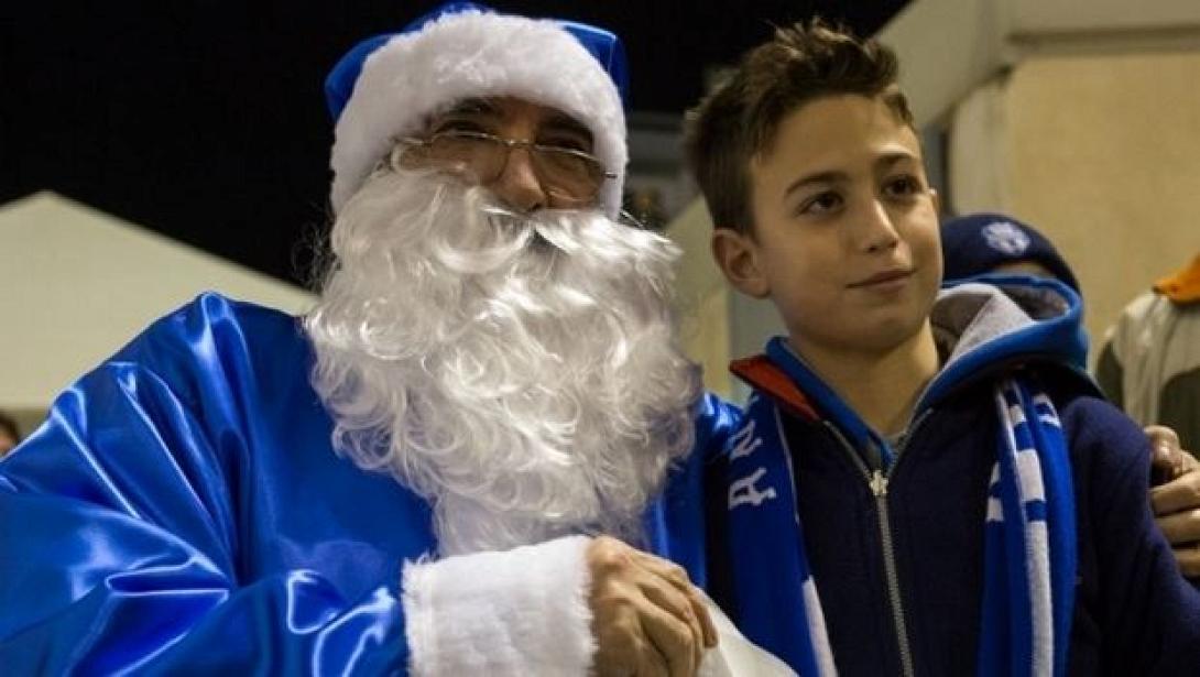 Στο Παγκρήτιο ,ο Αη Βασίλης 