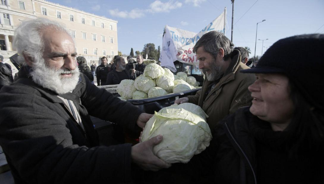 αγρότες Σύνταγμα (φωτογραφια ΑΠΕ)