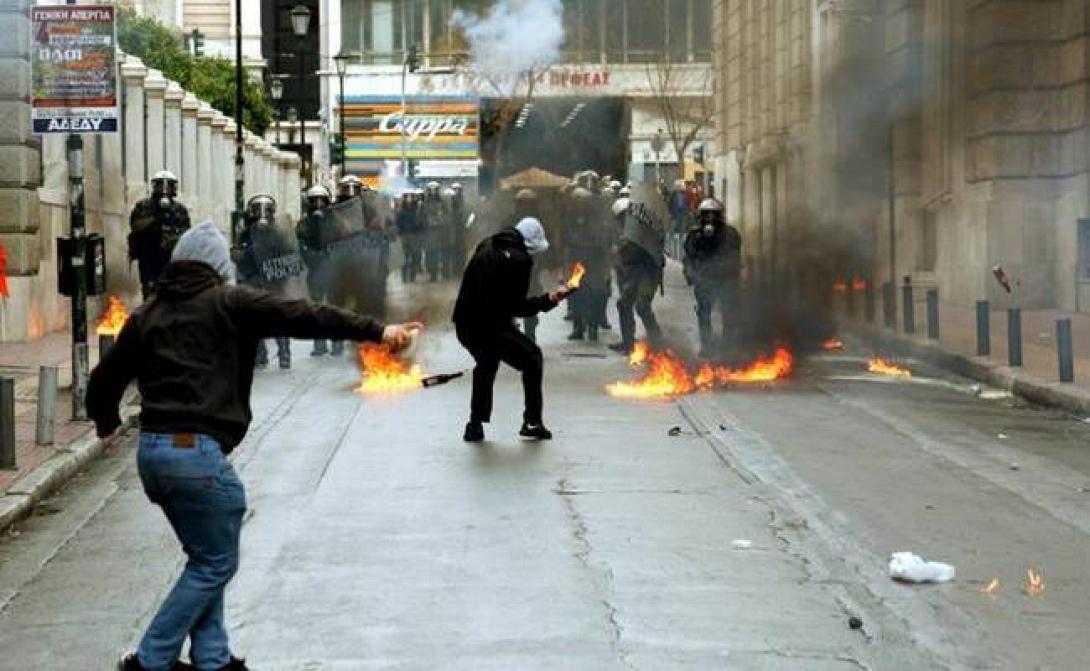 μολοτοφ,συλλαλητηριο 