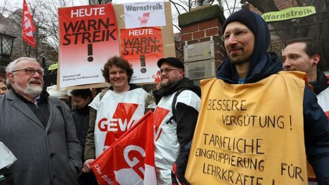 Απεργεί το γερμανικό δημόσιο ζητώντας αυξήσεις μισθών