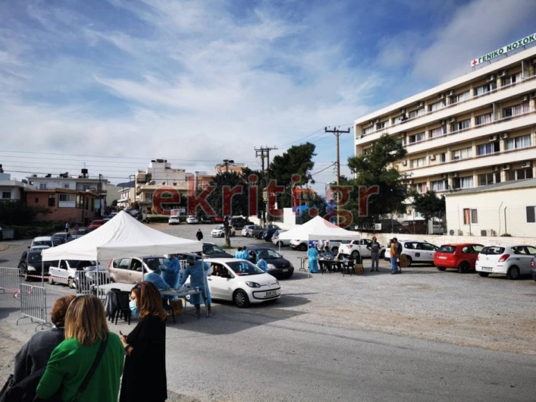Σε εξέλιξη τα rapid test στον Άγιο Νικόλαο