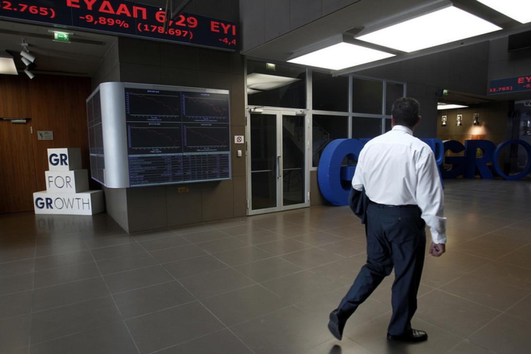 Στα πρόθυρα νευρικής κρίσης και κραχ το Χρηματιστήριο Αθηνών - Στις 888 μονάδες ο γενικός δείκτης