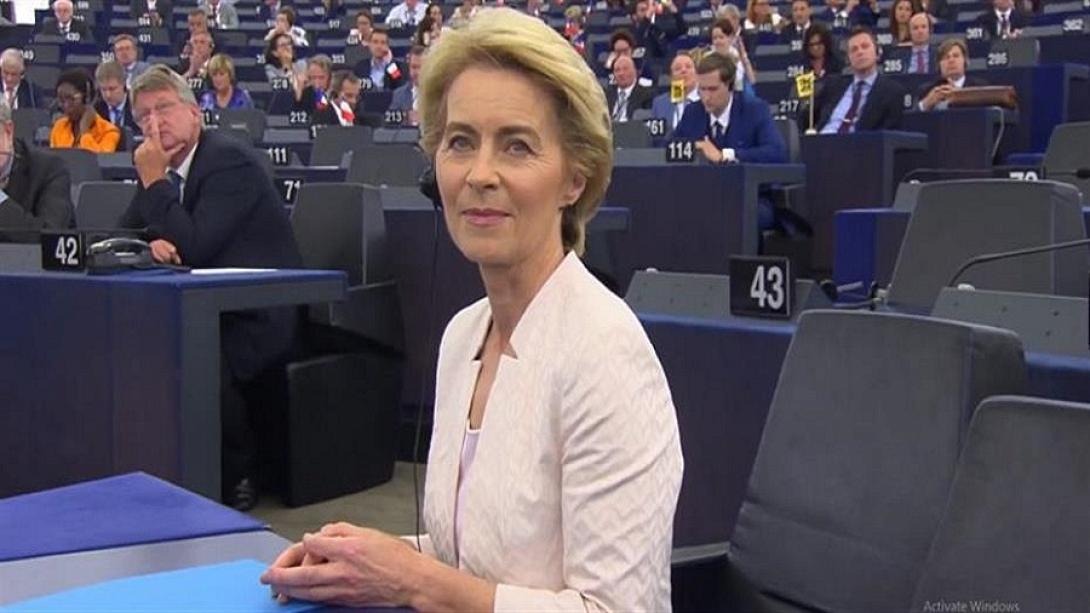  Η κ. Ντερ Λάιεν 