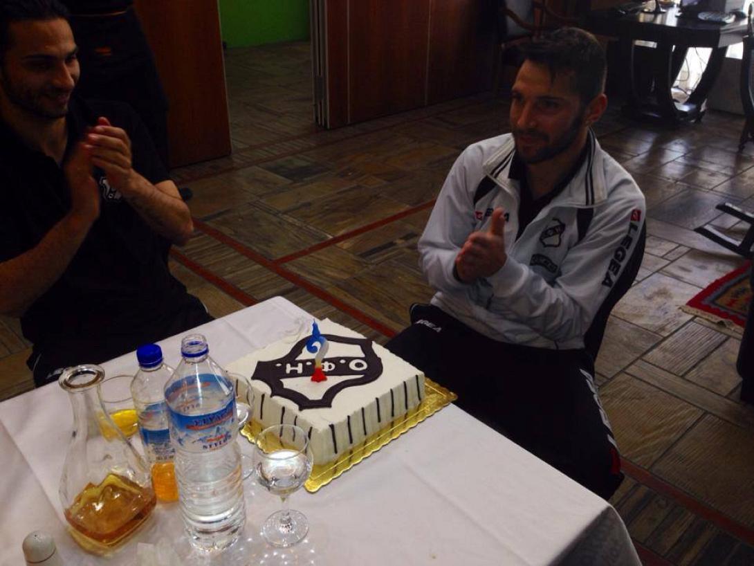 Γενέθλια στα Χανιά για τον Περογαμβράκη