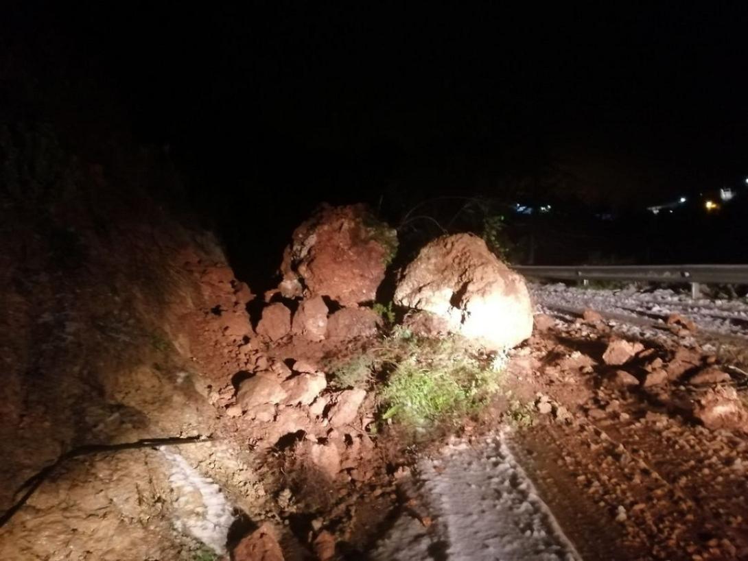 κακοκαιρία κατολίσθηση