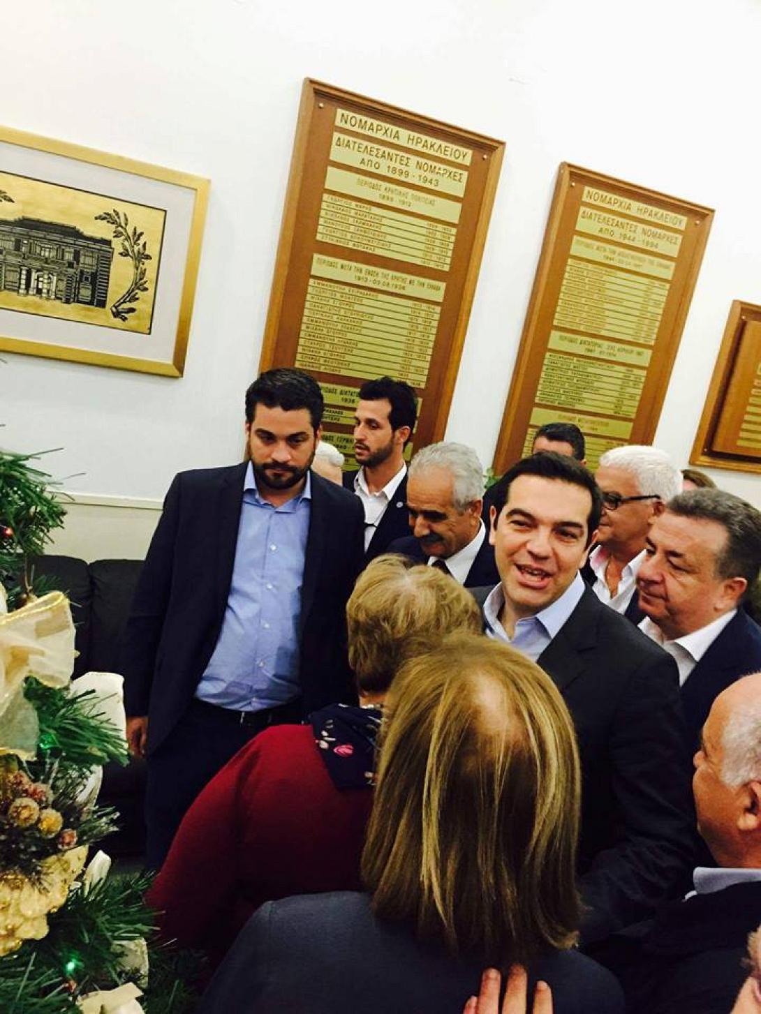 τσίπρας ηράκλειο