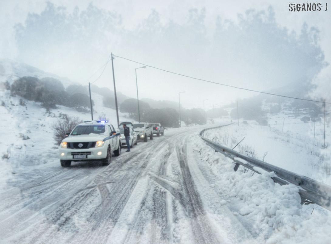 χιόνια οροπέδιο