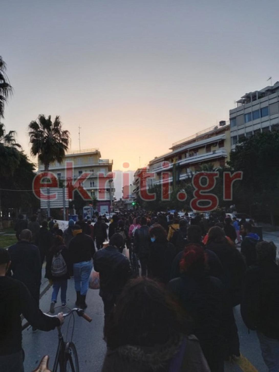 Συγκέντρωση στο Ηράκλειο